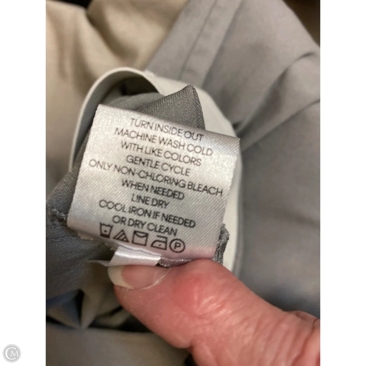 Pants Dress By Calvin Klein In Grey, Size: 14