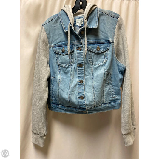 Jacket Denim By Clothes Mentor In Blue Denim, Size: 1x