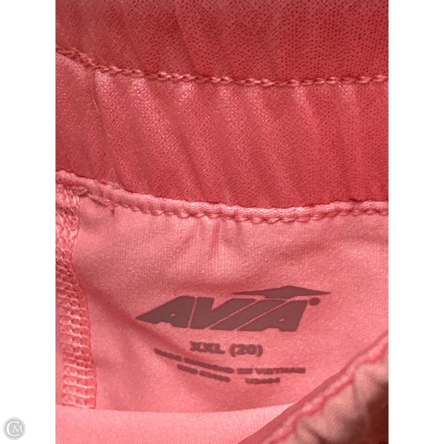 Athletic Shorts By Avia In Pink, Size: Xxl