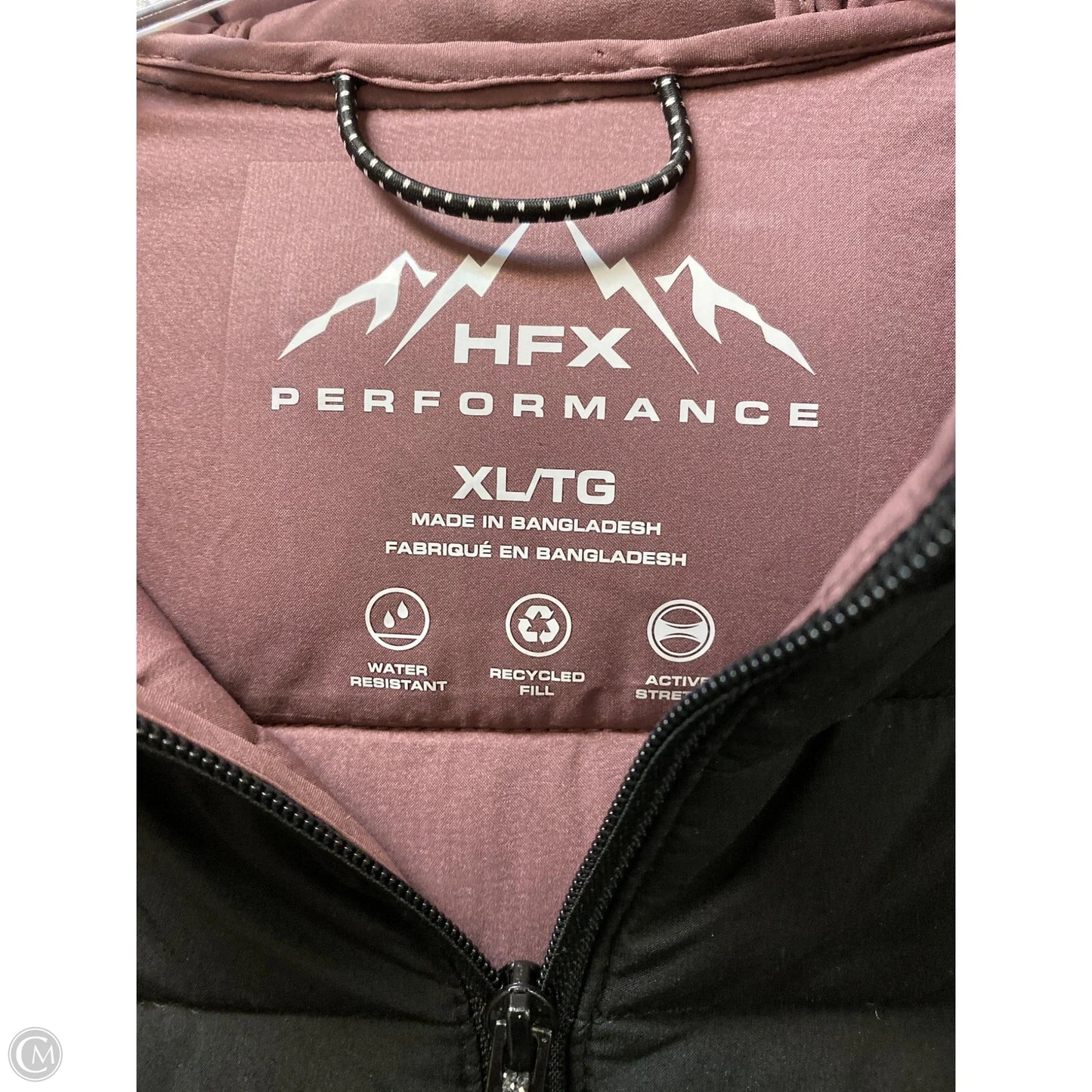 Coat Puffer & Quilted By Clothes Mentor In Black, Size: Xl