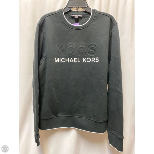 Sweatshirt Crewneck By Michael By Michael Kors In Black, Size: Xl