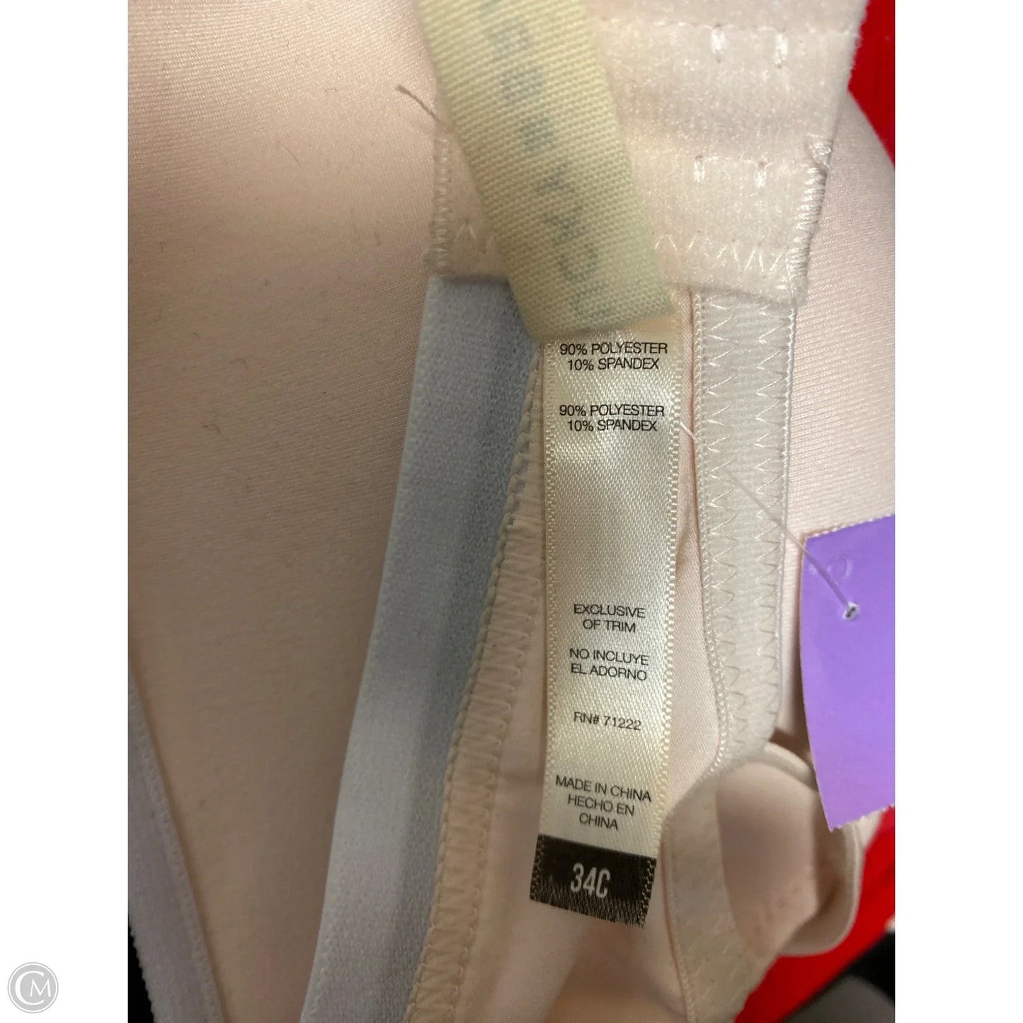 Bra By Lucky Brand In Cream, Size: 0