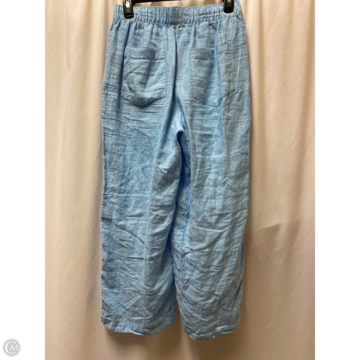Pants Linen By Cynthia Rowley In Blue, Size: S