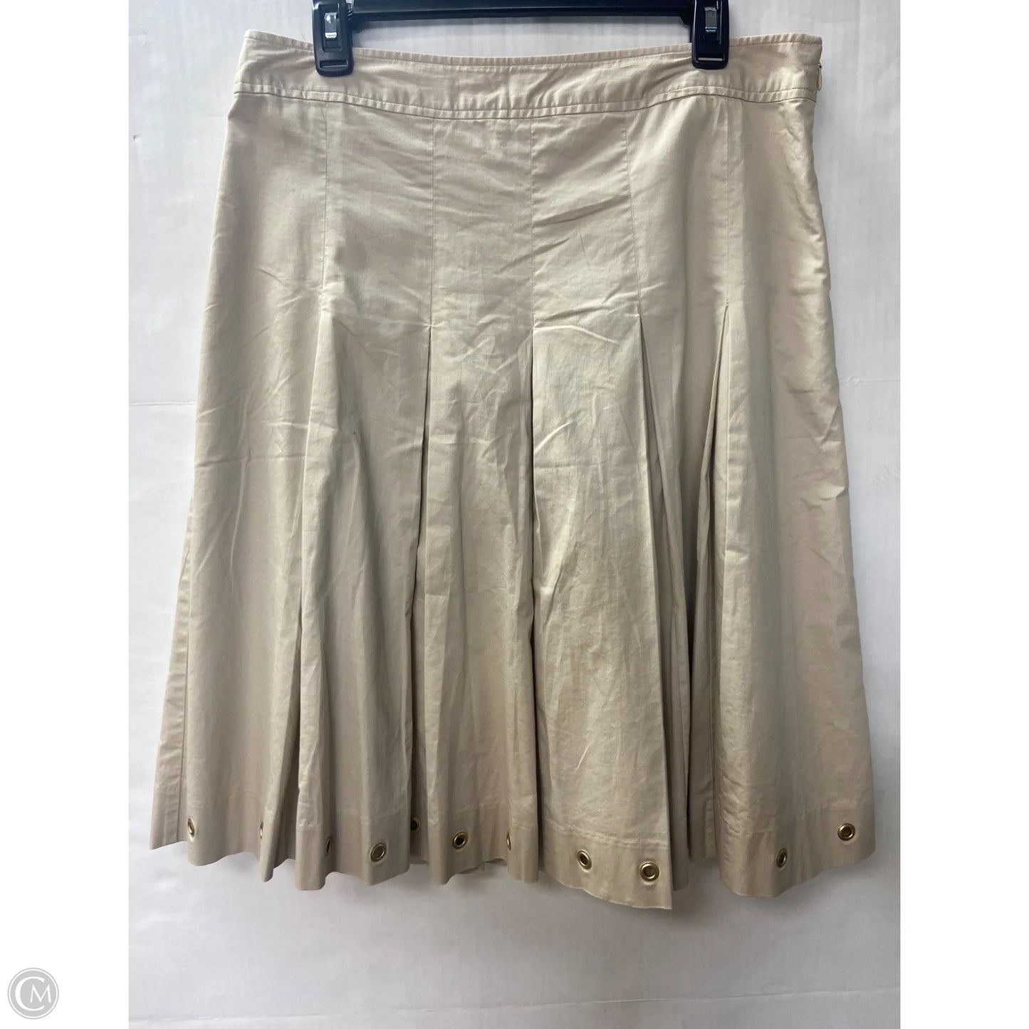Skirt Midi By George In Tan, Size: 12
