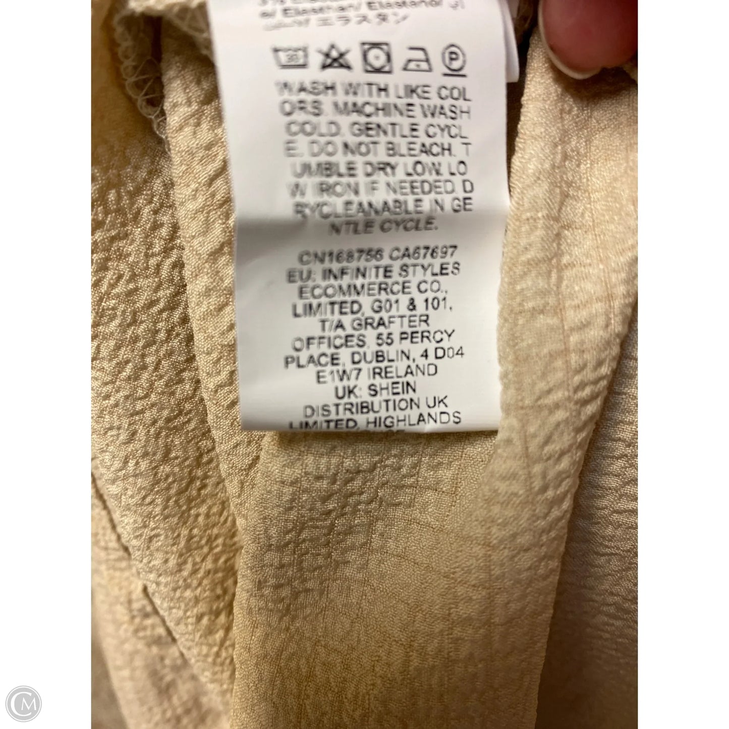 Pants Set 2pc By Clothes Mentor In Cream, Size: 2x