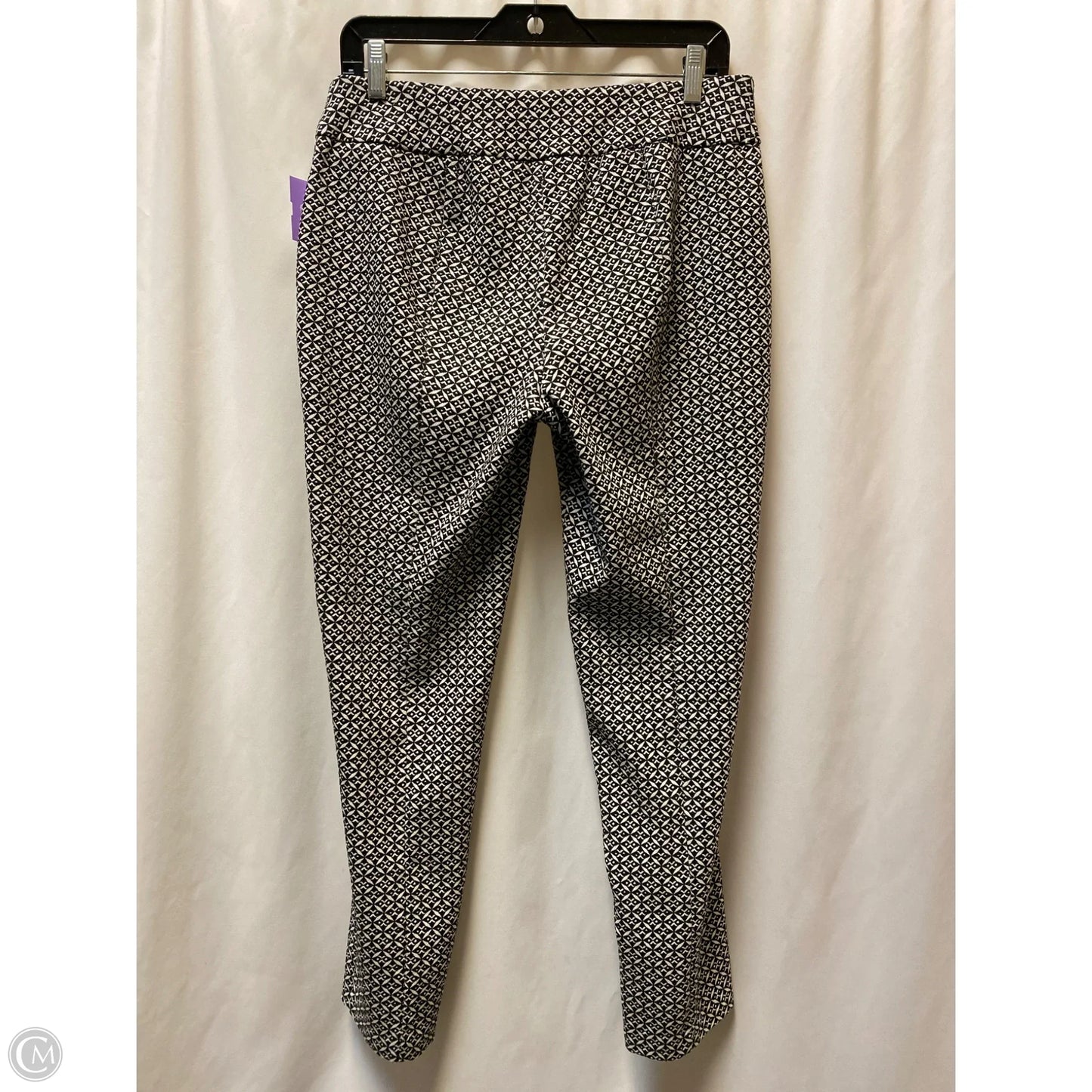Pants Dress By Cato In Black & White, Size: 12