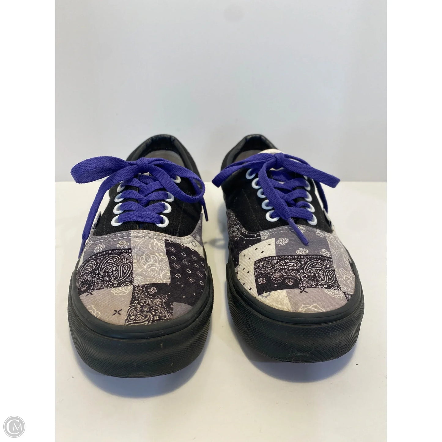 Shoes Sneakers By Vans In Black, Size: 8.5