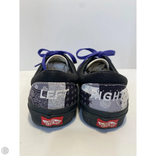 Shoes Sneakers By Vans In Black, Size: 8.5