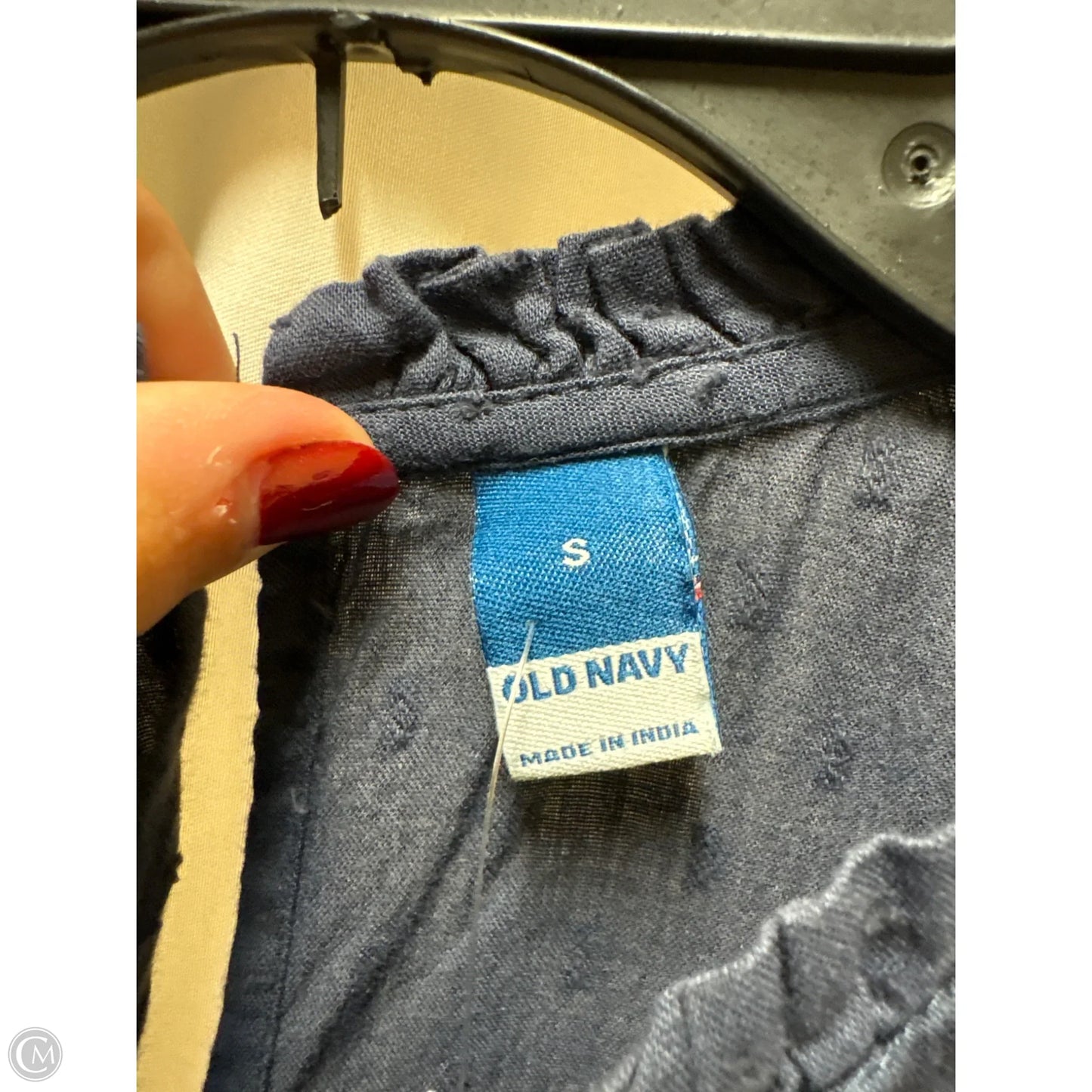 Dress Casual Midi By Old Navy In Blue, Size: S