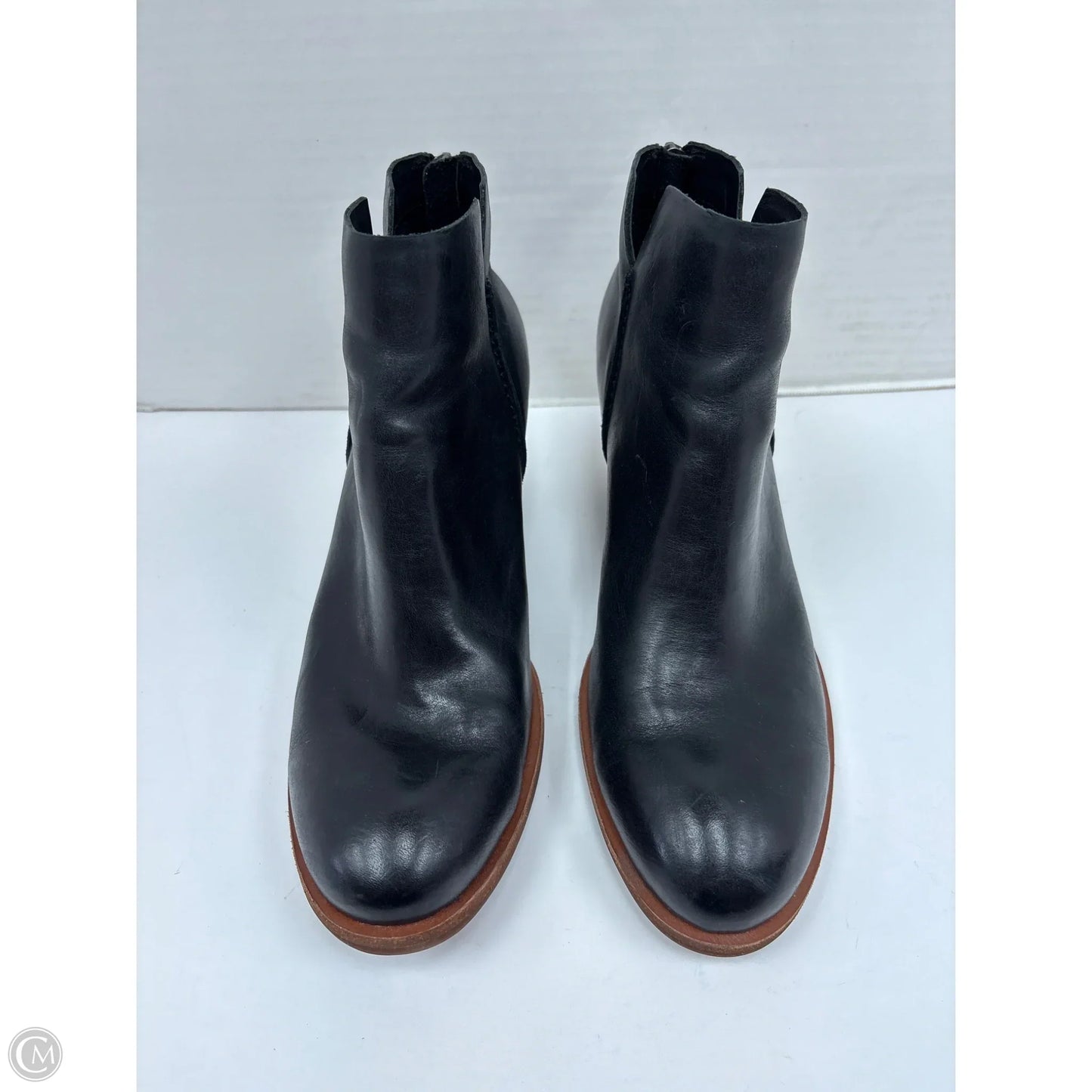 Boots Ankle Heels By Kork Ease In Black, Size: 10