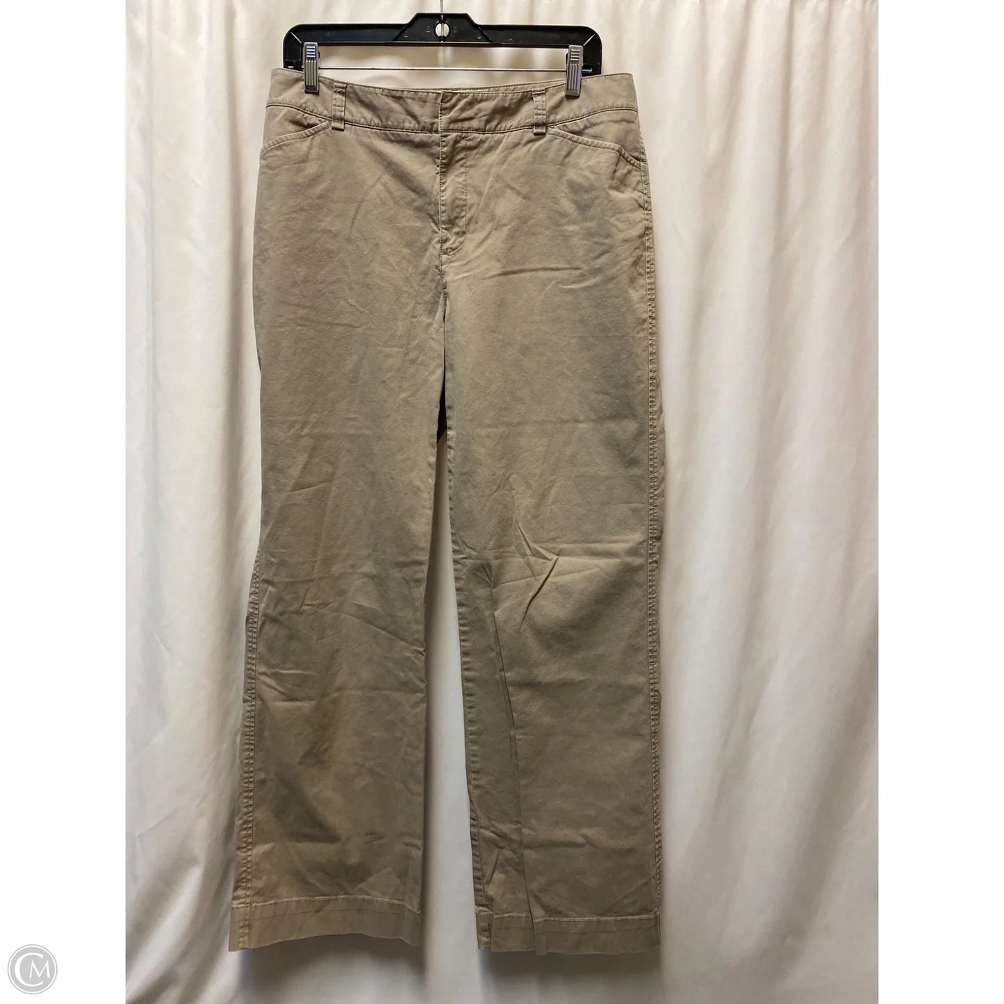 Pants Dress By Eddie Bauer In Tan, Size: 12