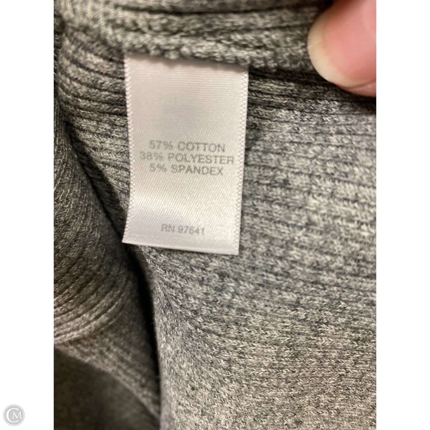 Tunic Long Sleeve By J. Jill In Grey, Size: L