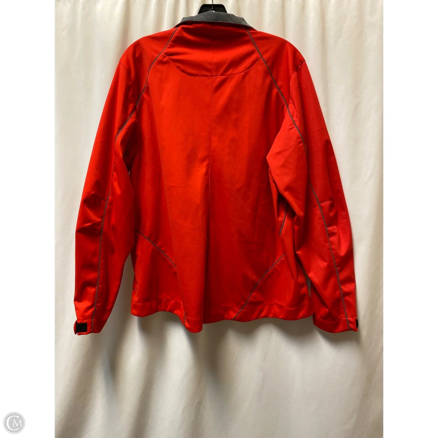 Athletic Jacket By Nike In Red, Size: Xl