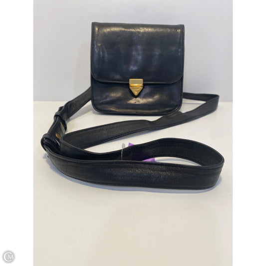 Crossbody Leather By Perlina, Size: Small