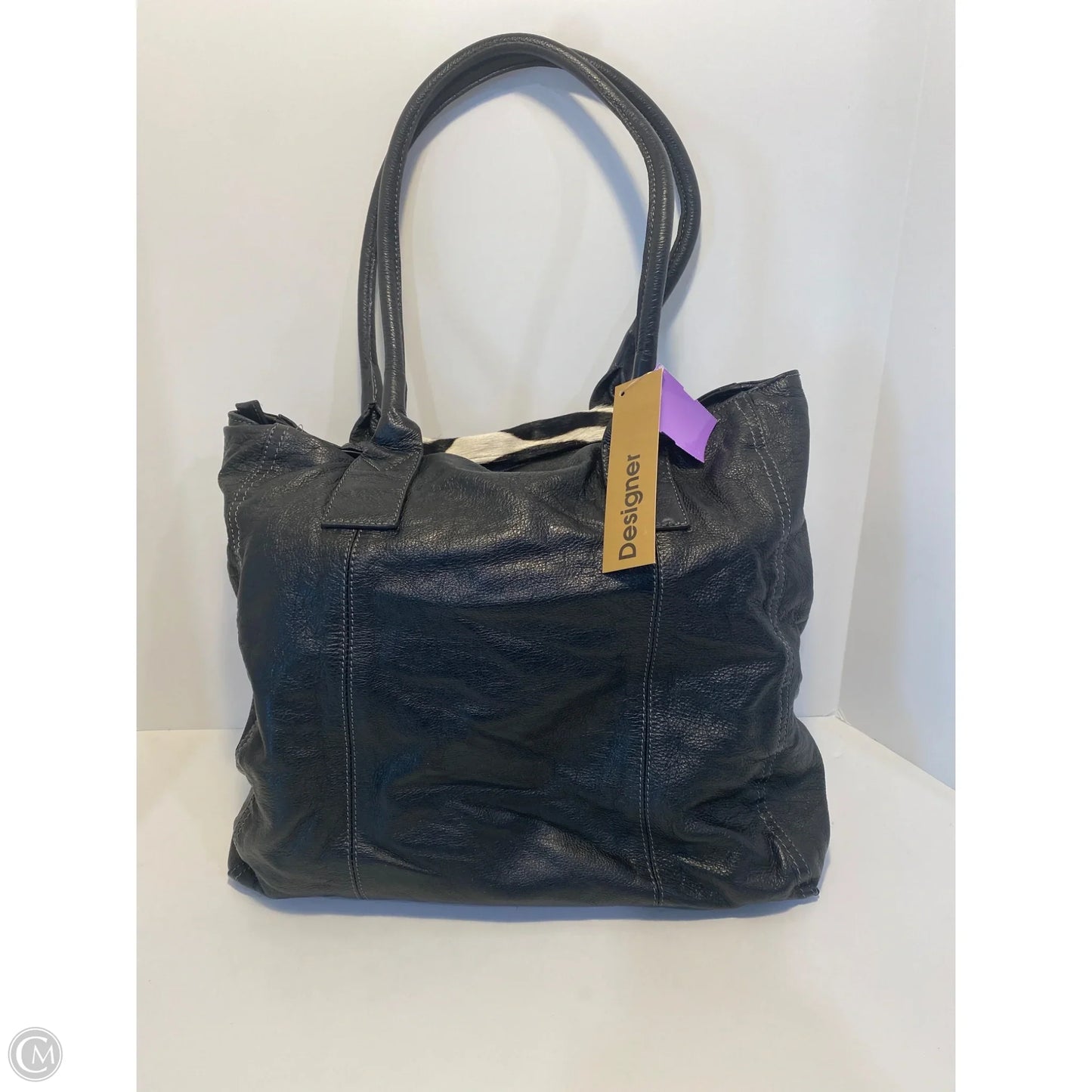 Handbag Leather By Clothes Mentor, Size: Large