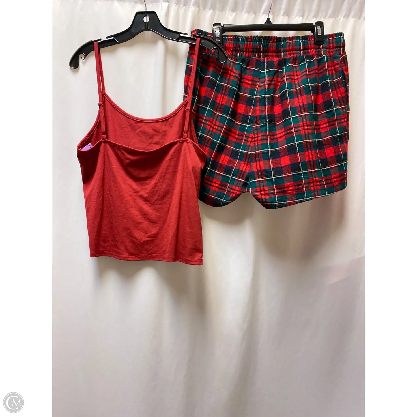 Pajamas 2pc By Clothes Mentor In Red, Size: Xl