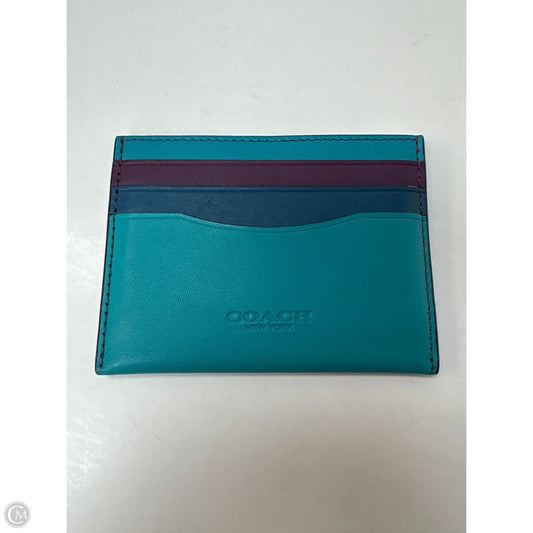 Wallet Designer By Coach, Size: Small