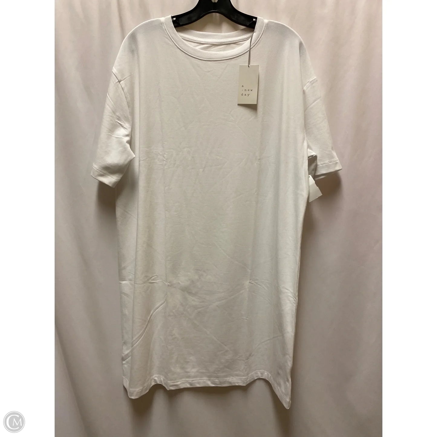 Dress Casual Midi By A New Day In White, Size: L