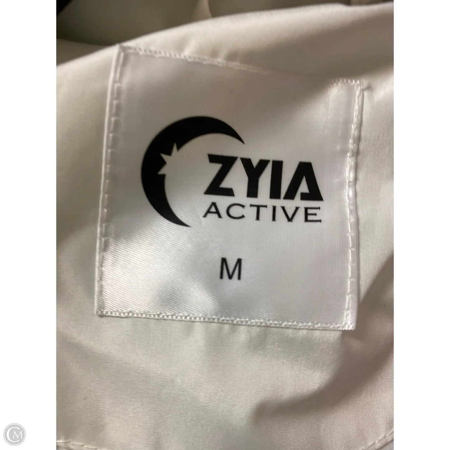 Coat Puffer & Quilted By Zyia In White, Size: M