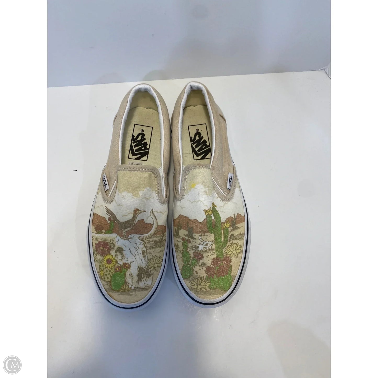 Shoes Sneakers By Vans In Yellow, Size: 7.5