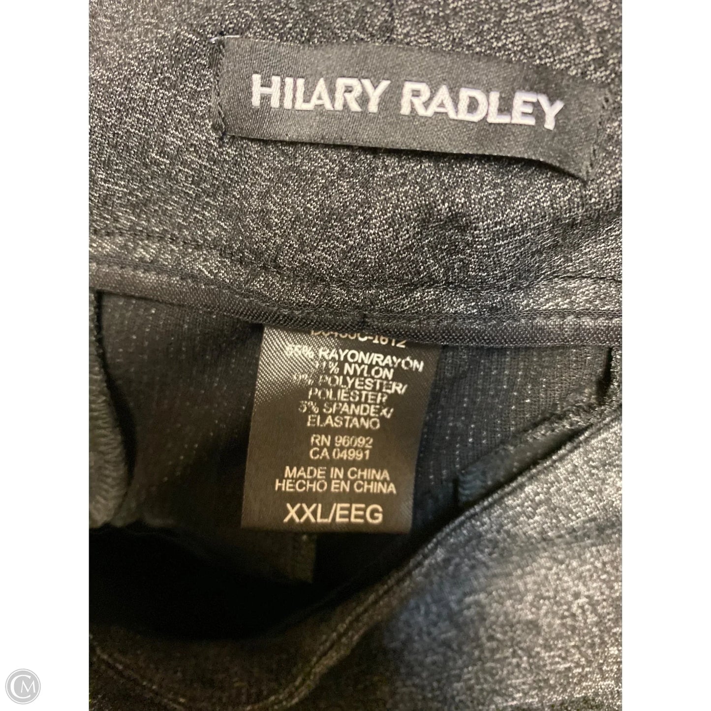 Pants Dress By Hilary Radley In Black, Size: Xxl