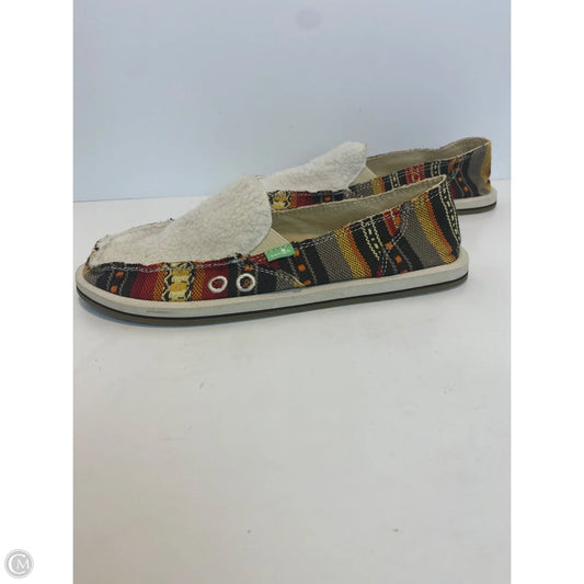 Shoes Flats By Sanuk In White, Size: 8