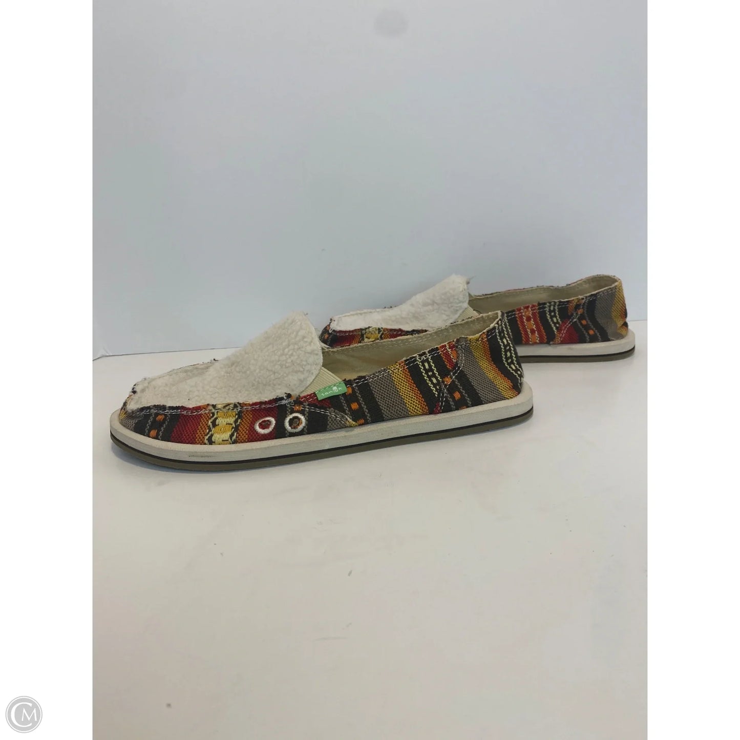 Shoes Flats By Sanuk In White, Size: 8