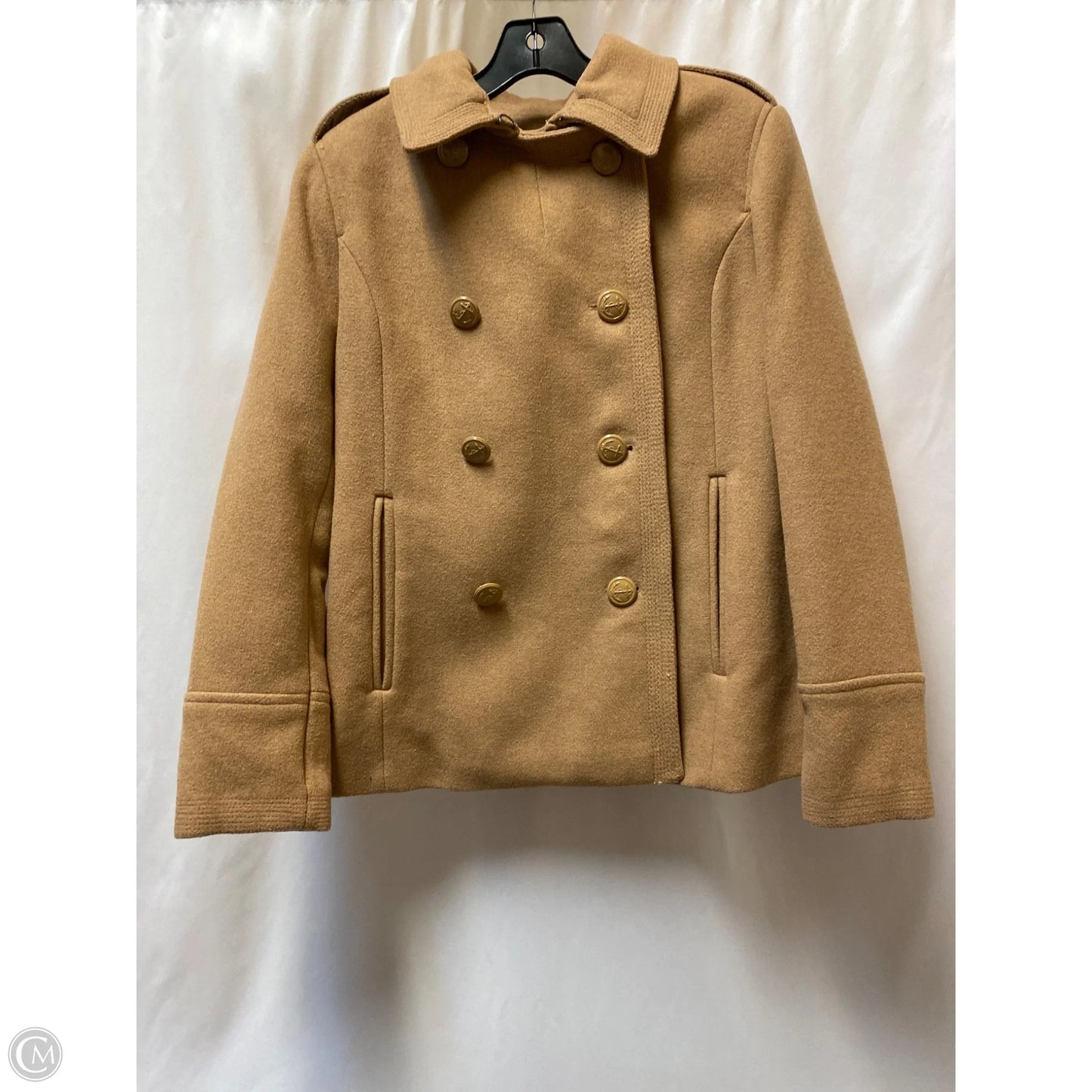 Coat Peacoat By Jcp In Brown, Size: Xl
