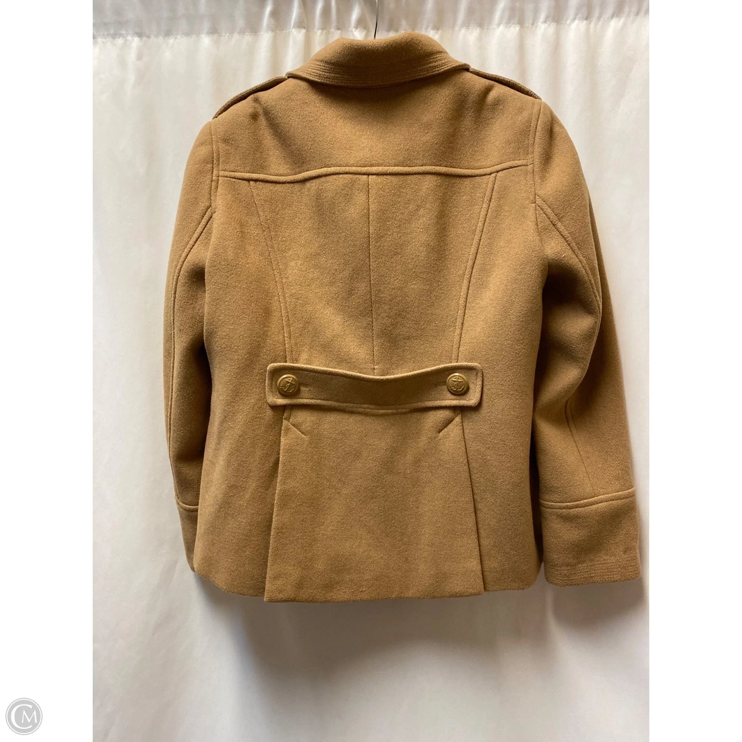 Coat Peacoat By Jcp In Brown, Size: Xl