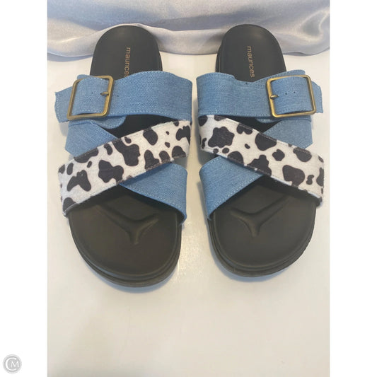 Sandals Flats By Maurices In Blue, Size: 9