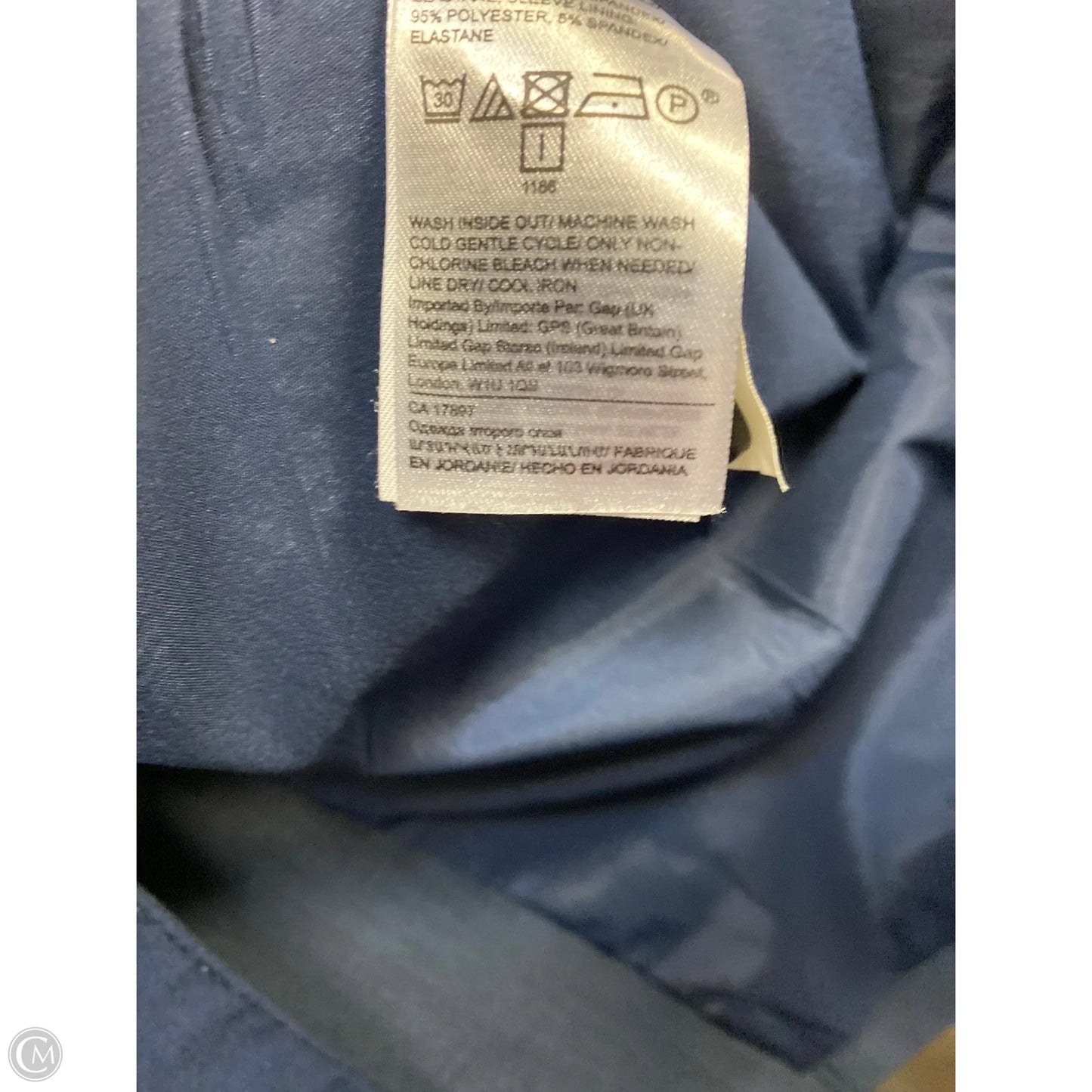 Pants Suit 2pc By Banana Republic In Blue, Size: 2