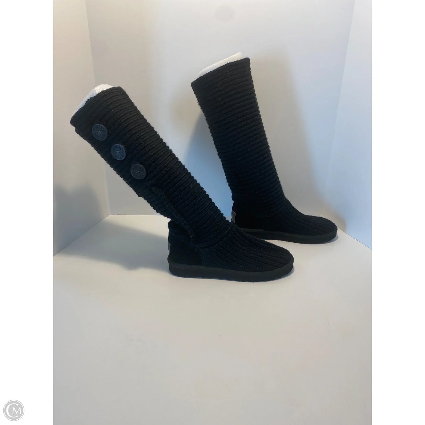 Boots Designer By Ugg In Beige, Size: 7