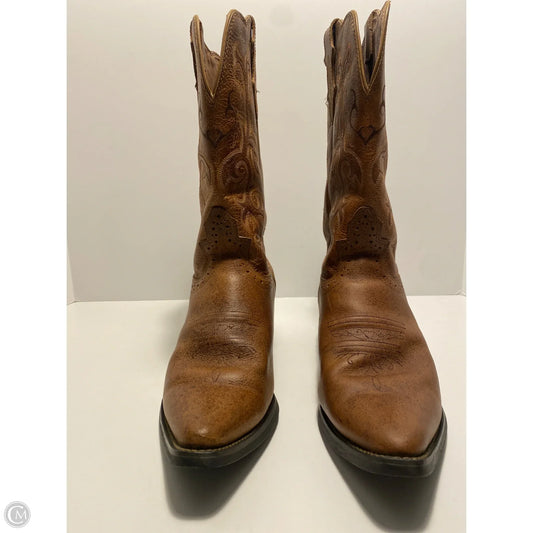 Boots Western By Justin In Brown, Size: 11