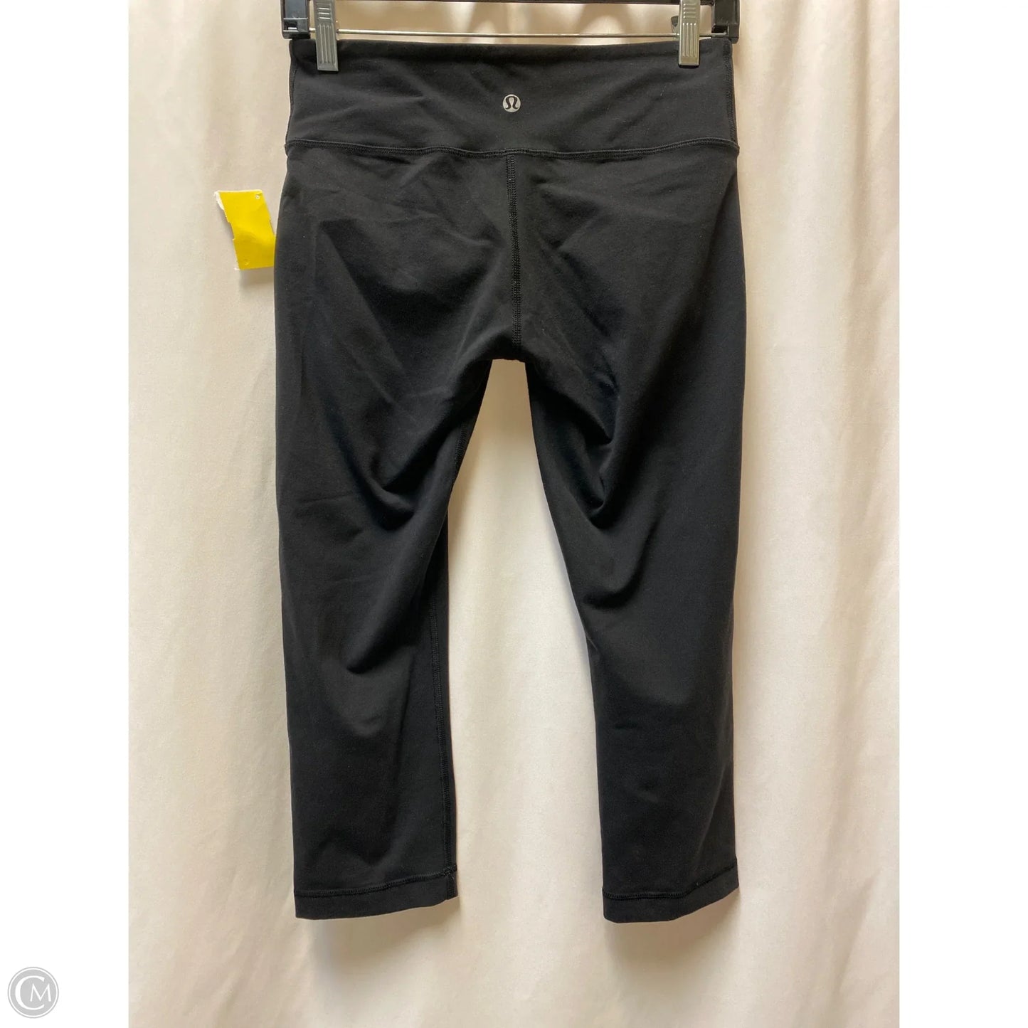 Athletic Capris By Lululemon In Black, Size: 6