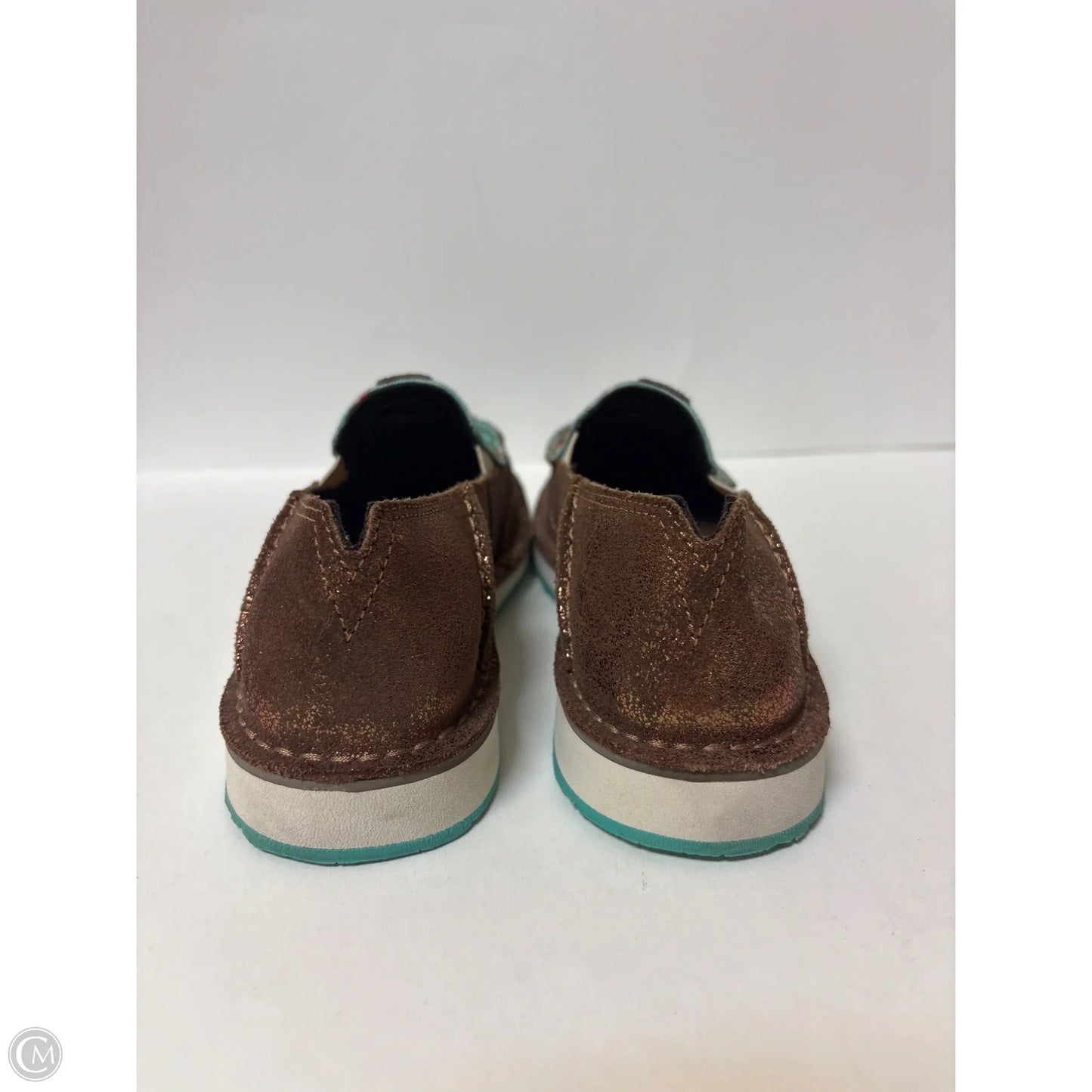 Shoes Flats By Ariat In Brown, Size: 6.5