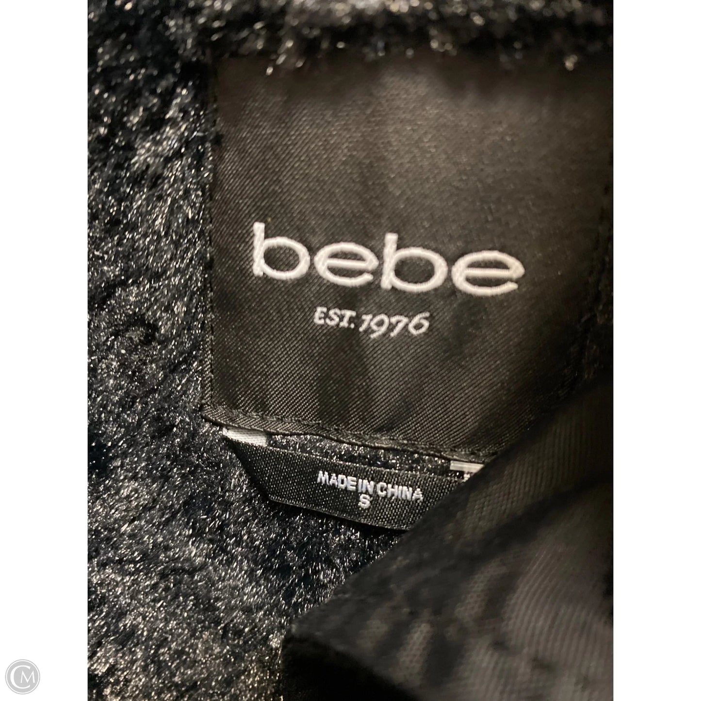 Coat Peacoat By Bebe In Black, Size: S