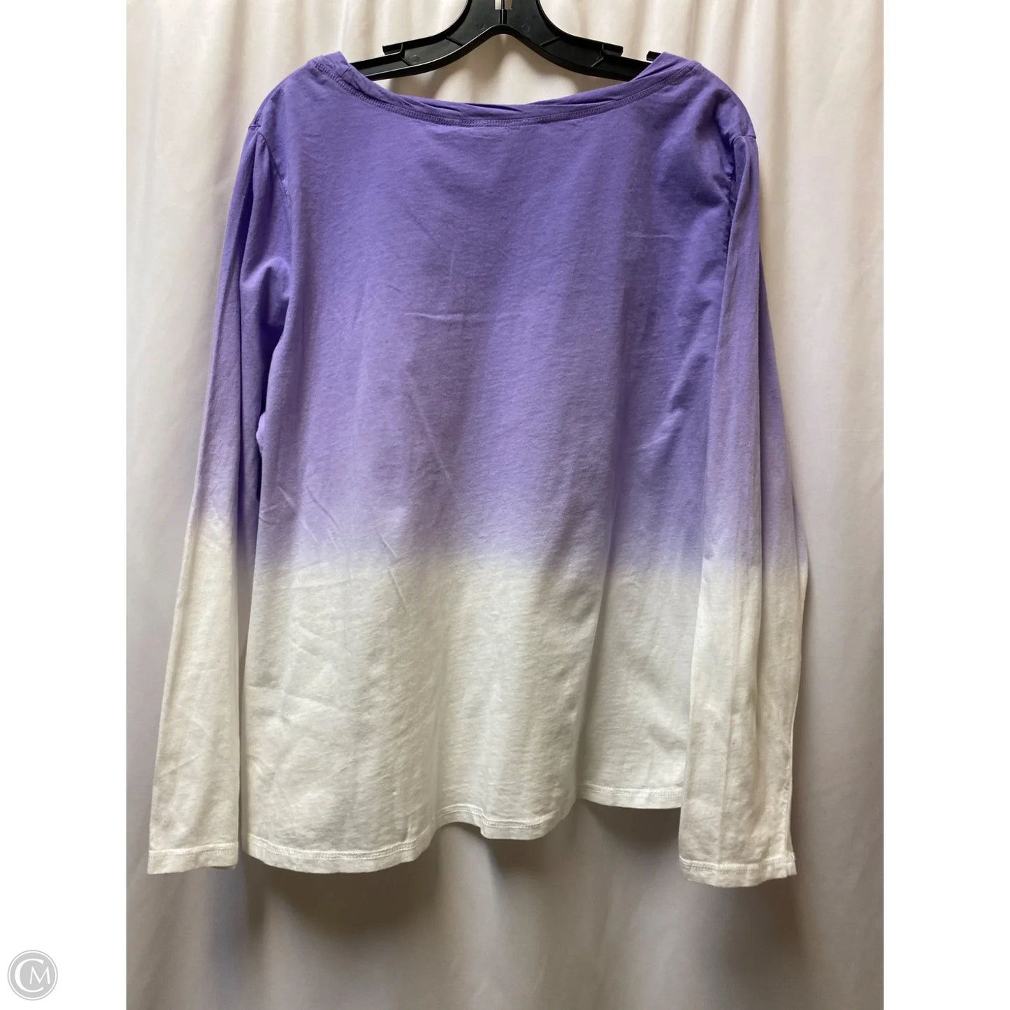 Top Long Sleeve By Candace Cameron Bure In Purple, Size: 1x