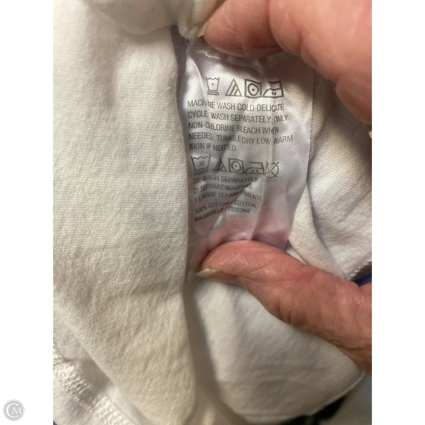 Top Long Sleeve By Candace Cameron Bure In Purple, Size: 1x