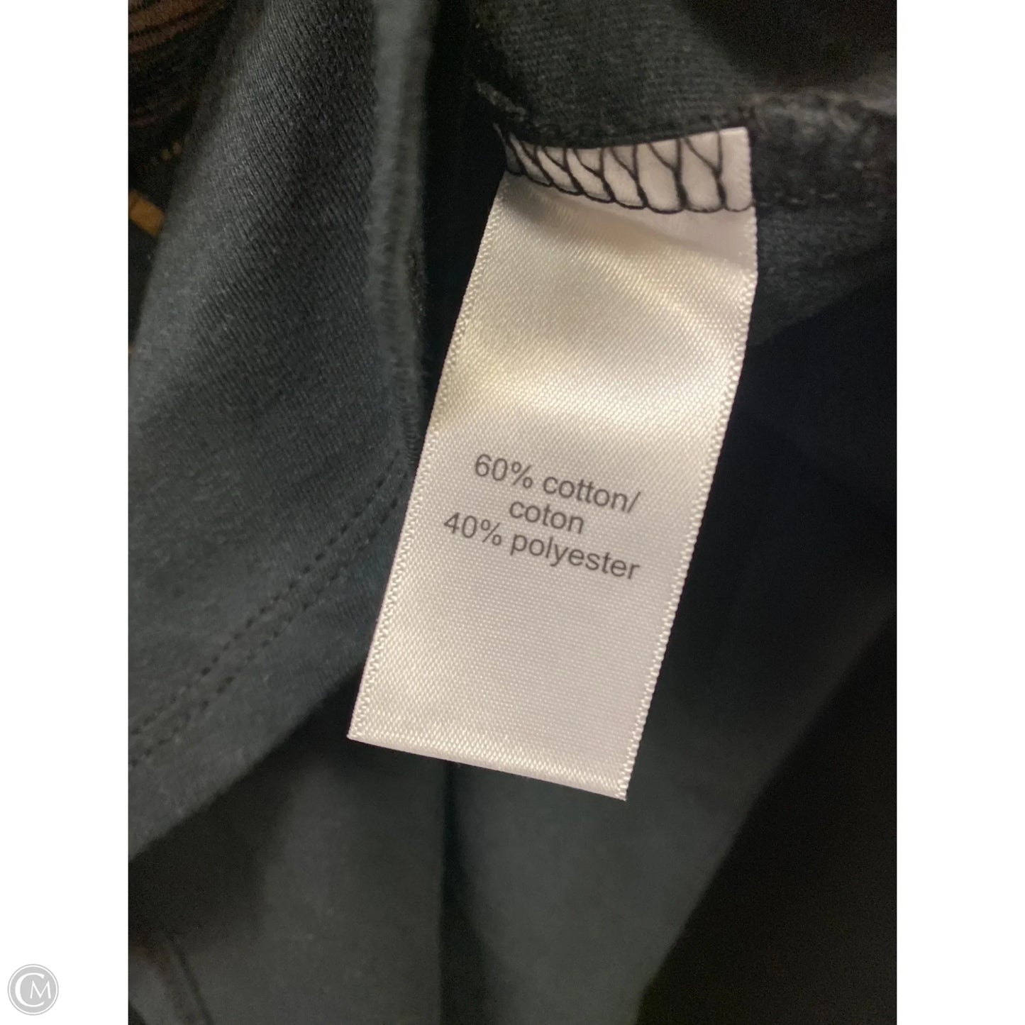 Top Short Sleeve By Maurices In Black, Size: L