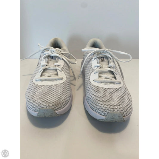 Shoes Athletic By Under Armour In White, Size: 9