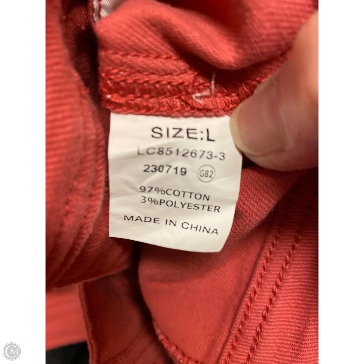 Jacket Other By Clothes Mentor In Pink, Size: L