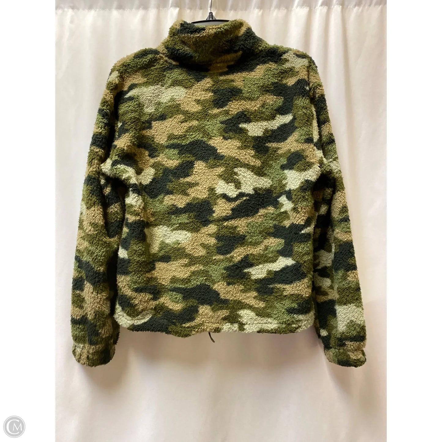 Coat Faux Fur & Sherpa By No Boundaries In Camouflage Print, Size: M