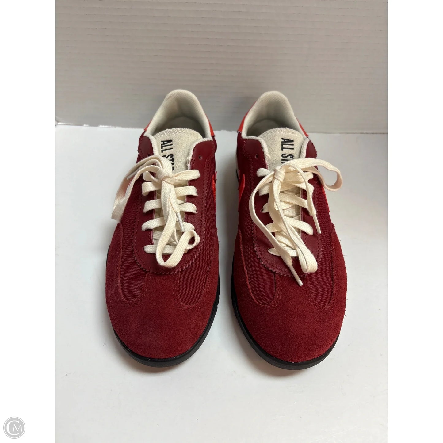 Shoes Sneakers By Converse In Maroon, Size: 8