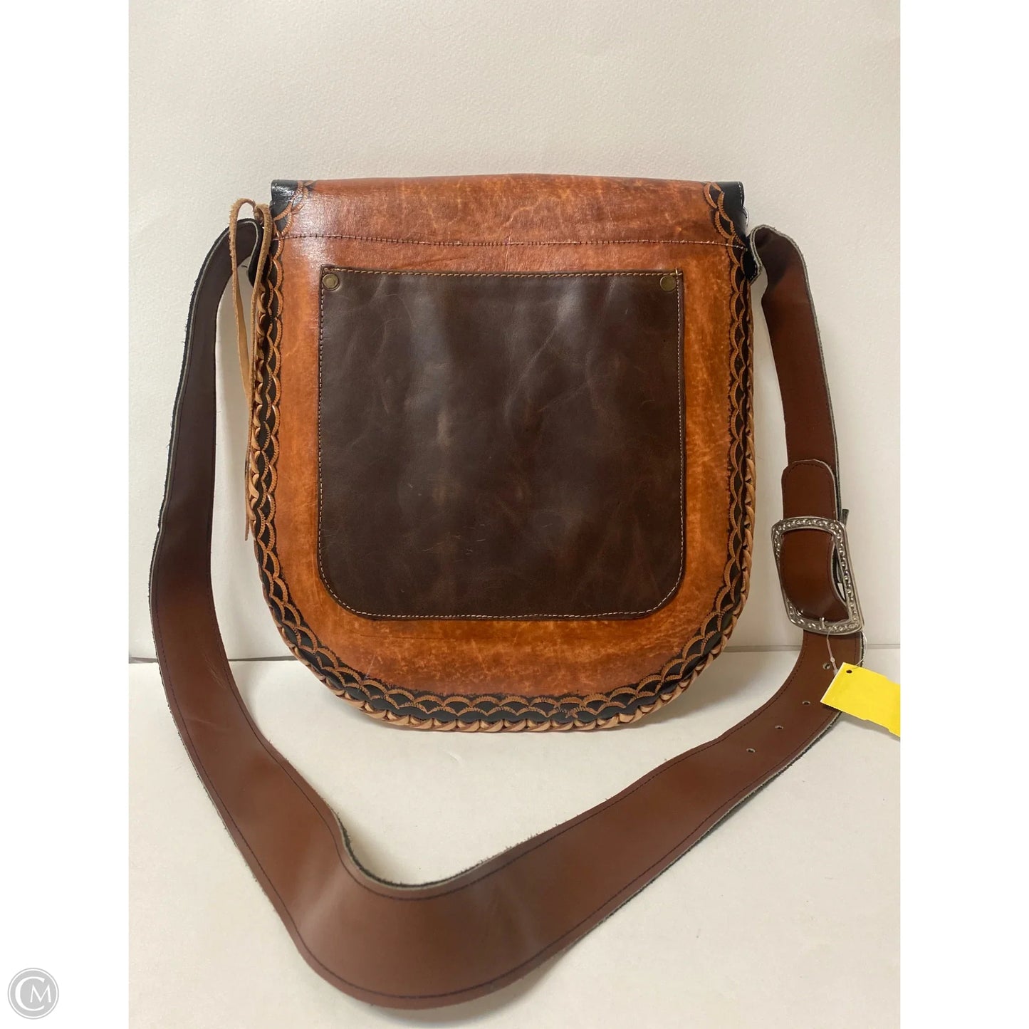 Crossbody Leather By Myra, Size: Medium