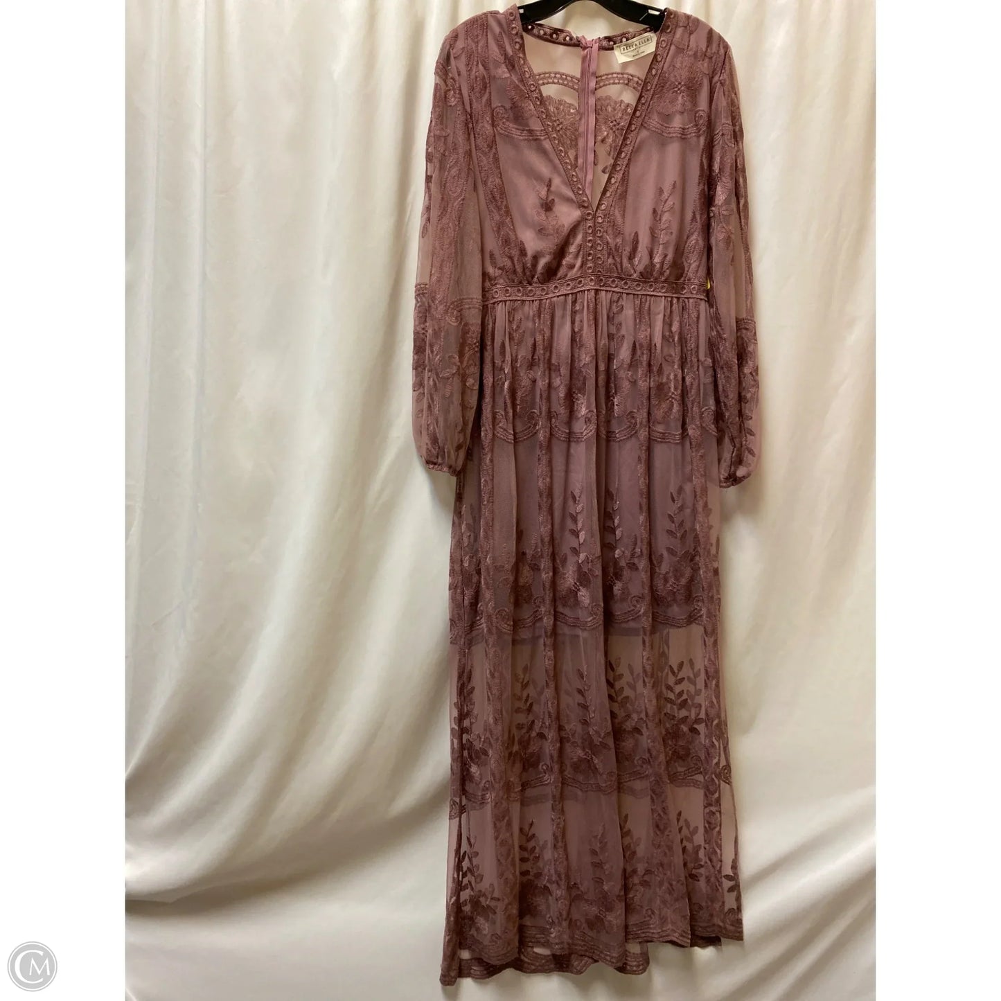 Dress Casual Maxi By Clothes Mentor In Purple, Size: L