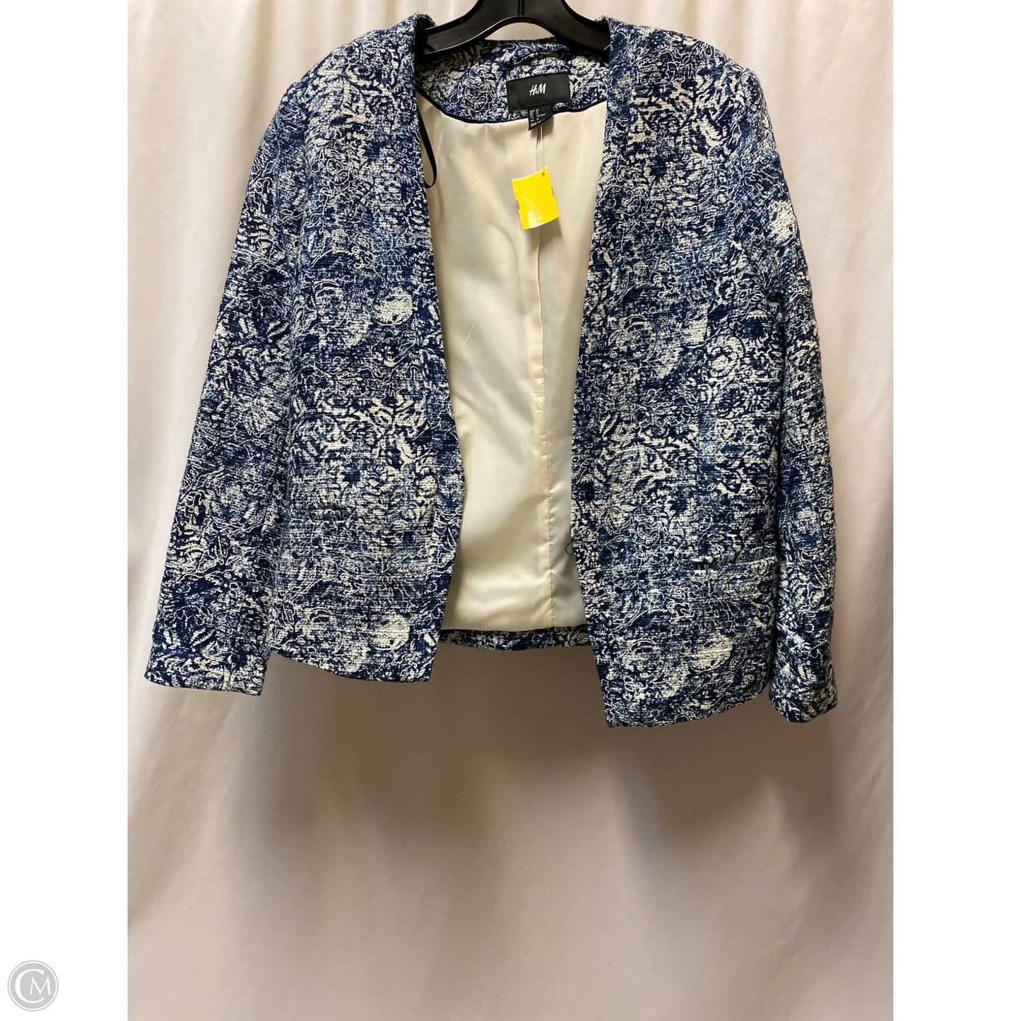 Blazer By H&m In Blue, Size: L