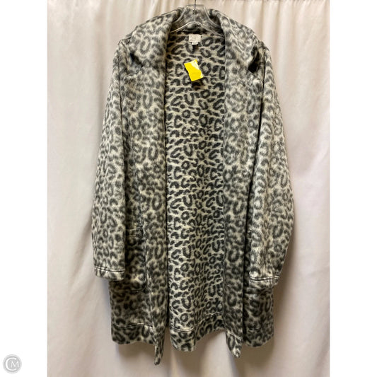 Coat Faux Fur & Sherpa By A New Day In Grey, Size: Xl