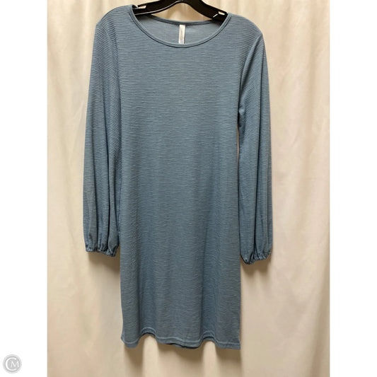 Dress Casual Midi By Clothes Mentor In Blue, Size: S