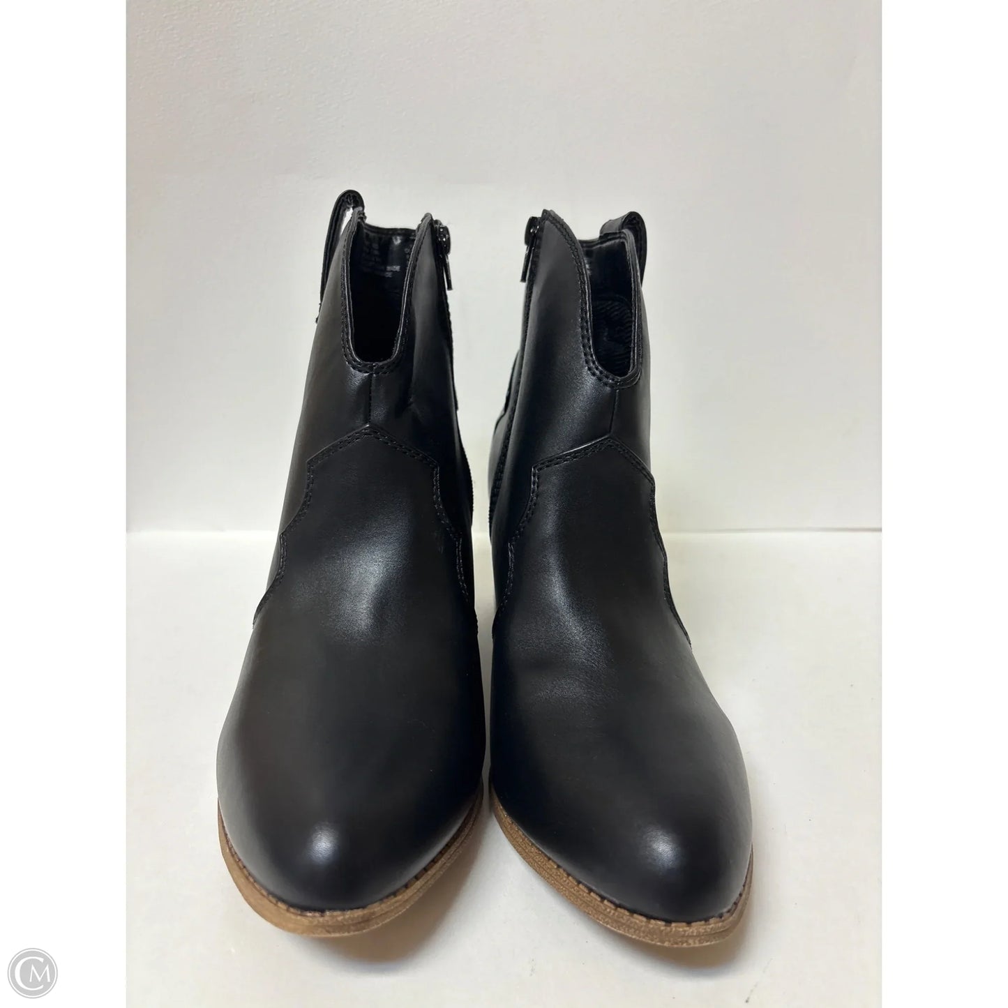 Boots Ankle Heels By Sonoma In Black, Size: 11