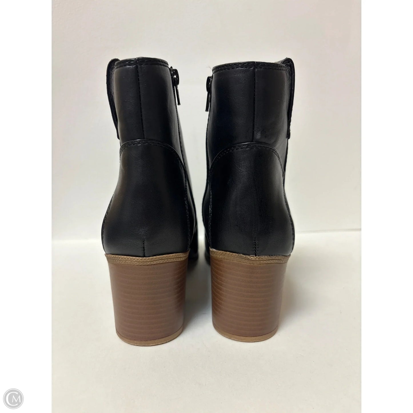 Boots Ankle Heels By Sonoma In Black, Size: 11